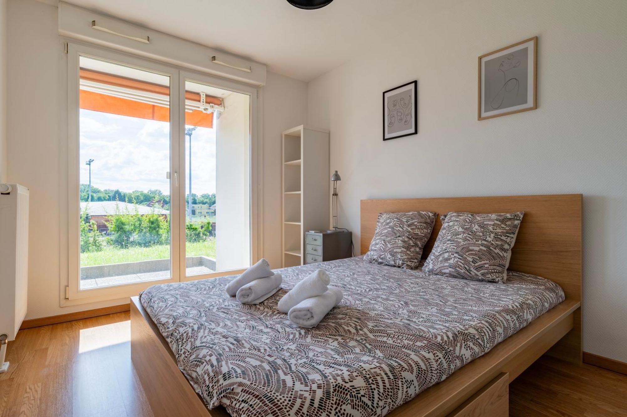 Chez Virgil - Terrasse Vue Degagee, Parking Prive Lägenhet Ernolsheim-Bruche Exteriör bild