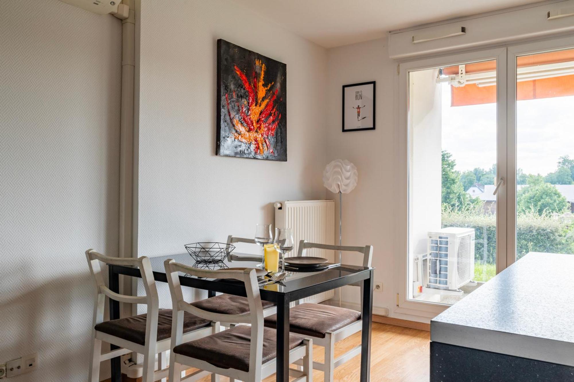 Chez Virgil - Terrasse Vue Degagee, Parking Prive Lägenhet Ernolsheim-Bruche Exteriör bild